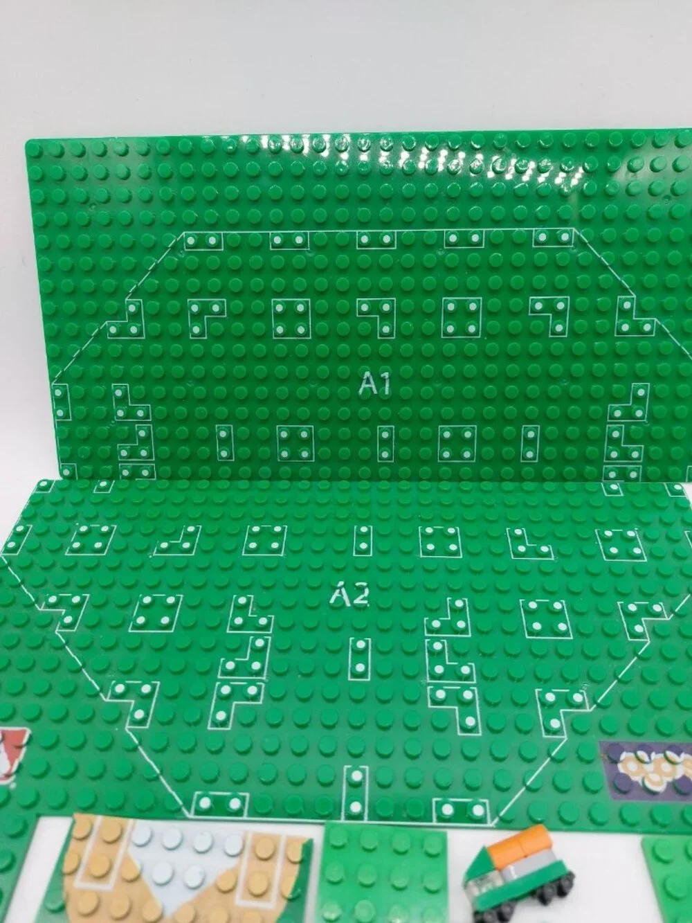 Lego Cincinnati Reds MLB Replacement Pieces Lot Of 50 READ